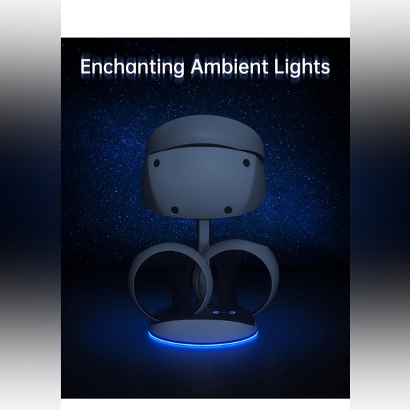Controller Charging⚡️Station for PSVR2 Sense Controller w Ambient Light💡 - Picture 8 of 11